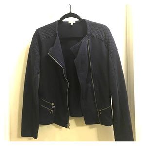 Asymmetrical spring jacket
